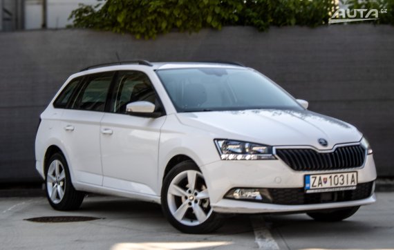 Škoda Fabia Combi 1.0 MPI Style MT/5 55kW / AJ NA SPLÁTKY / PROTIÚČET 2018 bílá