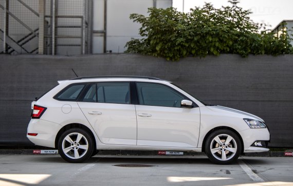 Škoda Fabia Combi 1.0 MPI Style MT/5 55kW / AJ NA SPLÁTKY / PROTIÚČET 2018 bílá
