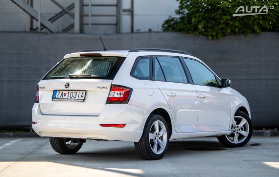 Škoda Fabia Combi 1.0 MPI Style MT/5 55kW / AJ NA SPLÁTKY / PROTIÚČET 2018 bílá