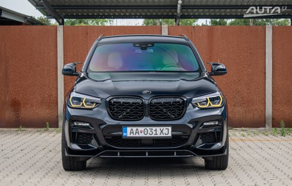 BMW X3 M40d AT/8 250kW / AJ NA SPLÁTKY / PROTIÚČET 2021 černá