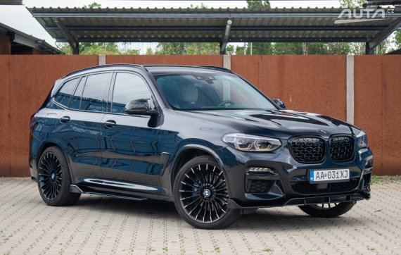 BMW X3 M40d AT/8 250kW / AJ NA SPLÁTKY / PROTIÚČET 2021 černá
