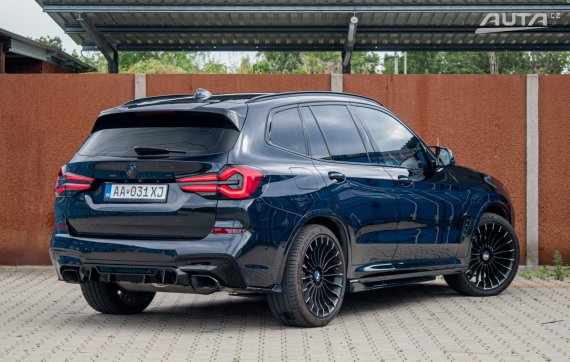 BMW X3 M40d AT/8 250kW / AJ NA SPLÁTKY / PROTIÚČET 2021 černá