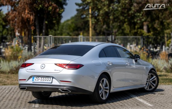Mercedes-Benz CLS Kupé 350d Avantgarde 4MATIC / 210kW / A9 / ZÁRUKA / AJ NA SPLÁTKY / PROTIÚČET 2020 stříbrná metalíza