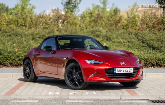 Mazda MX-5 132 MT/6 97kW 2020 / AJ NA SPLÁTKY / PROTIÚČET 2020 červená
