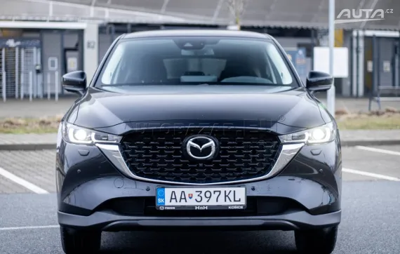 Mazda CX-5 2.5 e-SkyactivG194 mHEV A/T AWD, 143kW (2024) / AJ NA SPLÁTKY / PROTIÚČET / 2024 černá