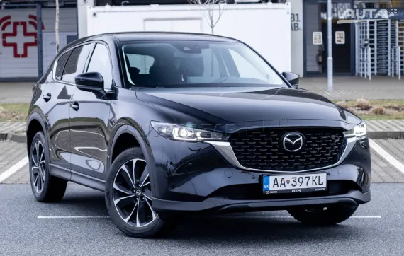 Mazda CX-5 2.5 e-SkyactivG194 mHEV A/T AWD, 143kW (2024) / AJ NA SPLÁTKY / PROTIÚČET / 2024 černá