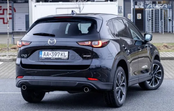 Mazda CX-5 2.5 e-SkyactivG194 mHEV A/T AWD, 143kW (2024) / AJ NA SPLÁTKY / PROTIÚČET / 2024 černá