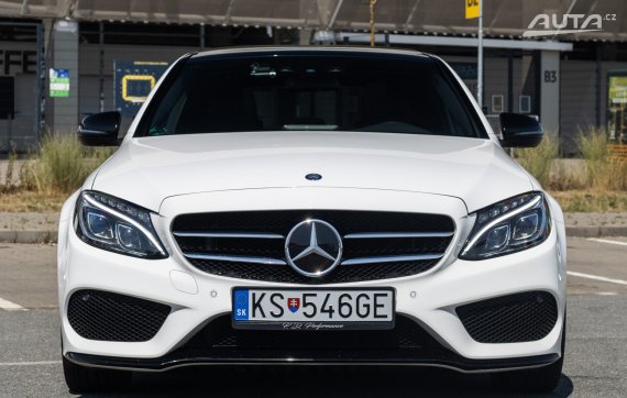 Mercedes-Benz C trieda Sedan 400 4MATIC A/T, 245kW (2017) / AJ NA SPLÁTKY / PROTIÚČET / 2017 bílá