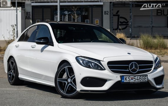 Mercedes-Benz C trieda Sedan 400 4MATIC A/T, 245kW (2017) / AJ NA SPLÁTKY / PROTIÚČET / 2017 bílá