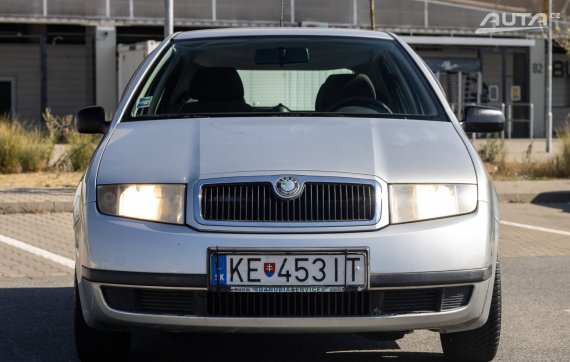 Škoda Fabia 1.4, 44kW (2001) / AJ NA SPLÁTKY / PROTIÚČET / 2001 stříbrná metalíza
