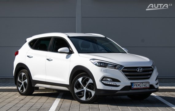 Hyundai Tucson 2.0 CRDi Premium 4x4 / 136kW / A6 / ZÁRUKA / AJ NA SPLÁTKY / PROTIÚČET 2018 bílá