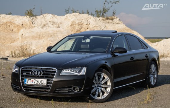 Audi A8 3.0 TDI Quattro Tiptronic / 184kW / ZÁRUKA / AJ NA SPLÁTKY / PROTIÚČET 2012 - hlavní pohled