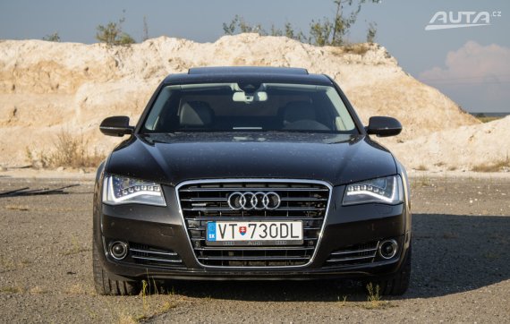 Audi A8 3.0 TDI Quattro Tiptronic / 184kW / ZÁRUKA / AJ NA SPLÁTKY / PROTIÚČET 2012 černá