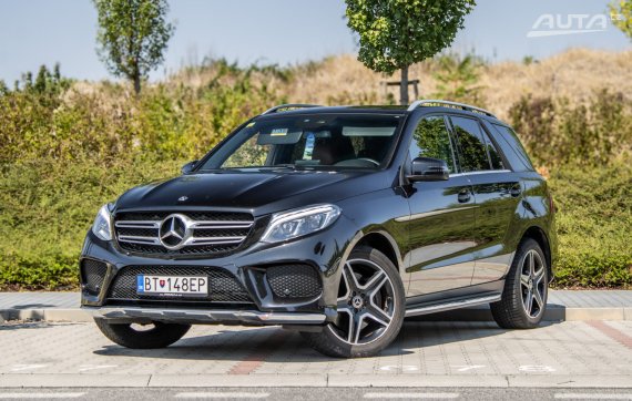 Mercedes-Benz GLE SUV AMG Line 400 4MATIC 245kW AT/9 / AJ NA SPLÁTKY / PROTIÚČET 2018 - hlavní pohled