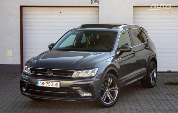 Volkswagen Tiguan 2.0 TDI 4MOTION R-Line / 140kW / A7 / ZÁRUKA / AJ NA SPLÁTKY / PROTIÚČET 2017 - hlavní pohled