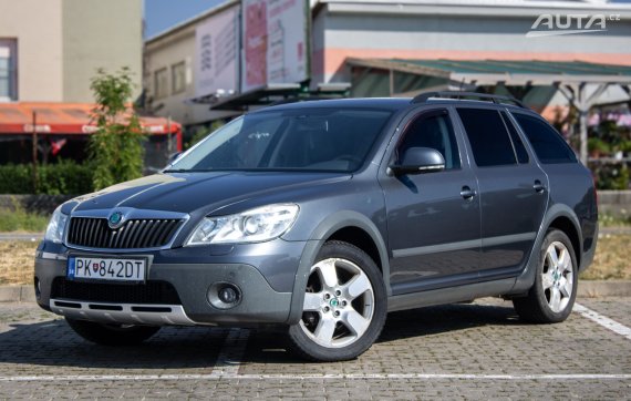 Škoda Octavia Combi 2.0 TDI Scout 4x4 / 103kW / M6 / ZÁRUKA / AJ NA SPLÁTKY / PROTIÚČET 2012 - hlavní pohled