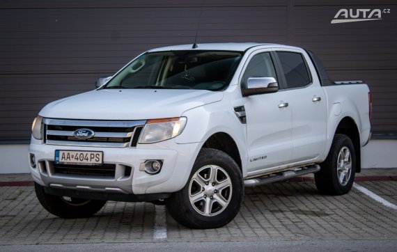 Ford Ranger 2.2 TDCi DoubleCab 4x4 LIMITED A/T, 110kW / AJ NA SPLÁTKY / PROTIÚČET /