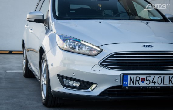 Ford Focus Kombi 1.5 TDCi Duratorq Titanium ECOnetic / AJ NA SPLÁTKY / PROTIÚČET / 2017 šedá