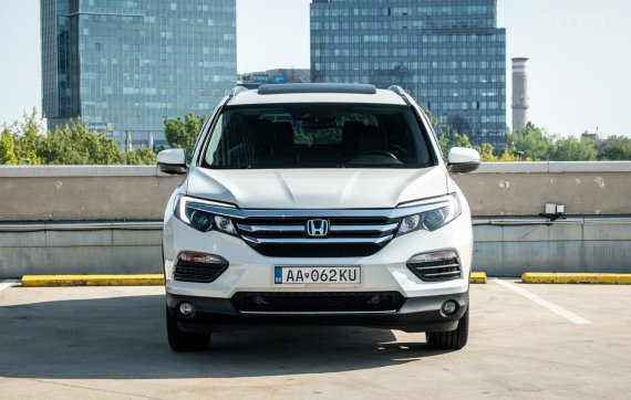 Honda Pilot Elite 3.5 V6 AWD, 209 kW, 7 miest / AJ NA SPLÁTKY / PROTIÚČET / 2020 bílá