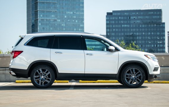 Honda Pilot Elite 3.5 V6 AWD, 209 kW, 7 miest / AJ NA SPLÁTKY / PROTIÚČET / 2020 bílá