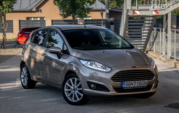 Ford Fiesta 1.0 EcoBoost SCTi, 74kW, M5, 5d. / AJ NA SPLÁTKY / PROTIÚČET / 2015 hnědá