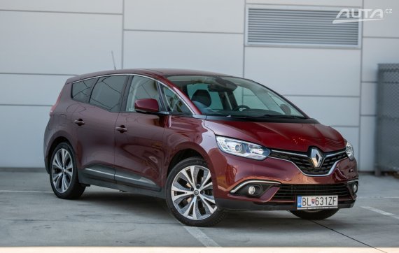 Renault Grand Scénic TCe AT/7 103kW 2019 / AJ NA SPLÁTKY / PROTIÚČET 2019 červená