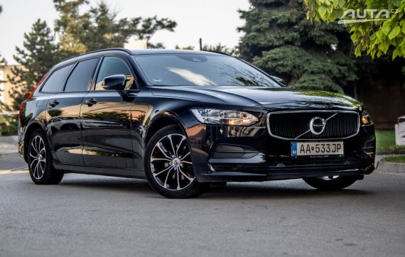 Volvo V90 D3 2.0L 110kW AT/8 FWD / AJ NA SPLÁTKY / PROTIÚČET 2017 černá