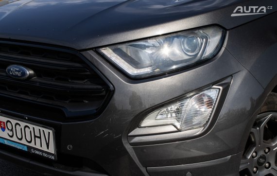 Ford EcoSport 1.0 EcoBoost ST Line, 92kW (2018) / AJ NA SPLÁTKY / PROTIÚČET / 2018 šedá
