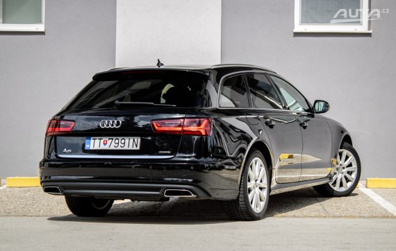 Audi A6 Avant 3.0  TDI DPF quattro S tronic, 160kW, A7 / AJ NA SPLÁTKY / PROTIÚČET / 2016 černá