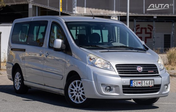Fiat Scudo 2.0 MultiJet, 120kW (2012) / AJ NA SPLÁTKY / PROTIÚČET / 2012 šedá