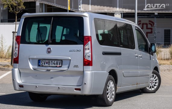 Fiat Scudo 2.0 MultiJet, 120kW (2012) / AJ NA SPLÁTKY / PROTIÚČET / 2012 šedá
