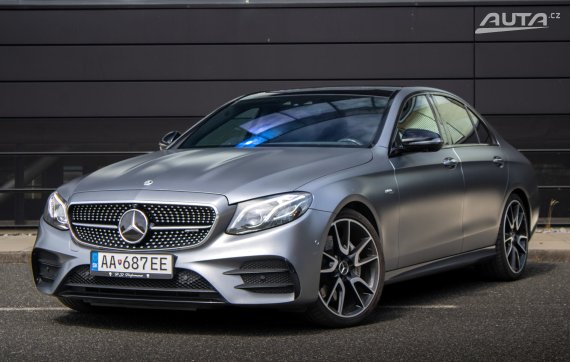 Mercedes-Benz E trieda Sedan E53 AMG 4MATIC+ / 320kW / A9 / ZÁRUKA / AJ NA SPLÁTKY / PROTIÚČET 2018 - hlavní pohled