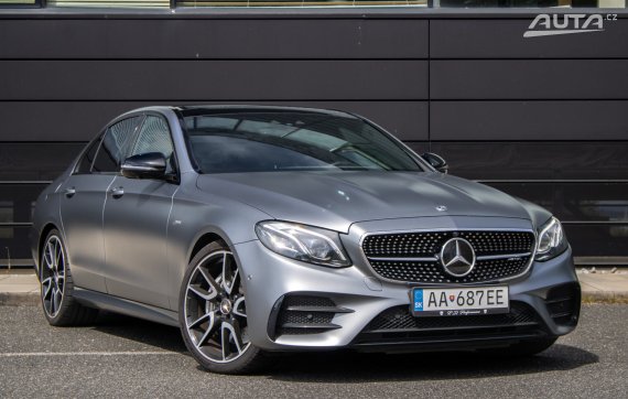 Mercedes-Benz E trieda Sedan E53 AMG 4MATIC+ / 320kW / A9 / ZÁRUKA / AJ NA SPLÁTKY / PROTIÚČET 2018 šedá