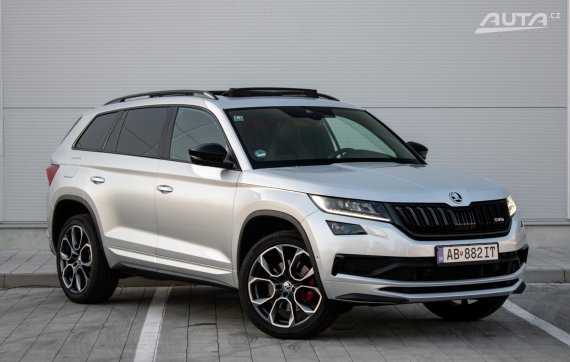 Škoda Kodiaq 2.0 TDI RS DSG / 176kW / A7 / ZÁRUKA / AJ NA SPLÁTKY / PROTIÚČET 2021 stříbrná metalíza