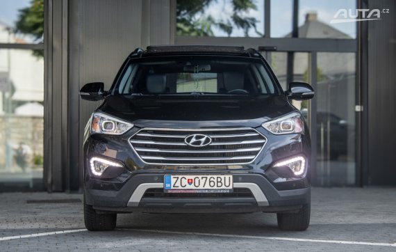 Hyundai Grand Santa Fe 145kW AT/6 4x4 - 7 Miest / AJ NA SPLÁTKY / PROTIÚČET 2015 černá