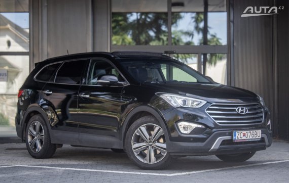 Hyundai Grand Santa Fe 145kW AT/6 4x4 - 7 Miest / AJ NA SPLÁTKY / PROTIÚČET 2015 černá