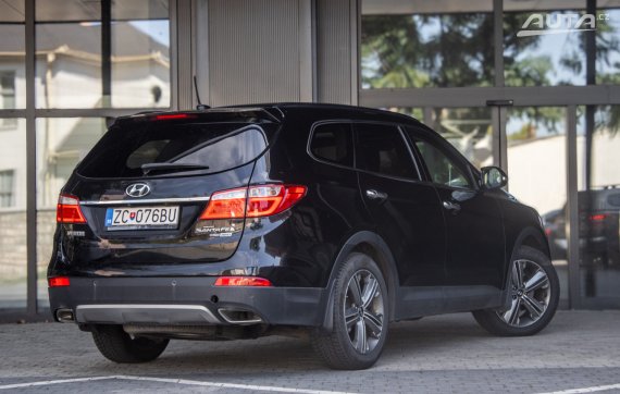 Hyundai Grand Santa Fe 145kW AT/6 4x4 - 7 Miest / AJ NA SPLÁTKY / PROTIÚČET 2015 černá