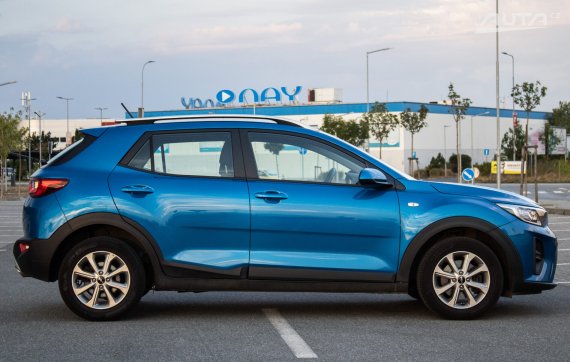 Kia Stonic 1.2 DPi, 62kW (2023) / AJ NA SPLÁTKY / PROTIÚČET / 2023 modrá