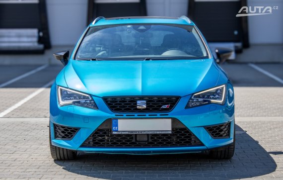 Seat Leon Cupra ST 2016 2016 modrá
