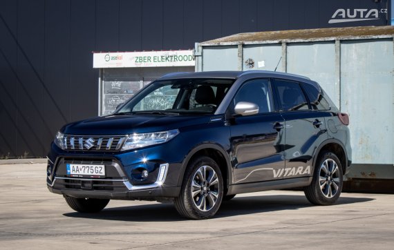 Suzuki Vitara 1.4 BoosterJet Mildhybrid Elegance 4WD / AJ NA SPLÁTKY / PROTIÚČET / 2024 modrá