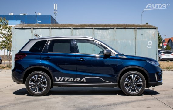 Suzuki Vitara 1.4 BoosterJet Mildhybrid Elegance 4WD / AJ NA SPLÁTKY / PROTIÚČET / 2024 modrá