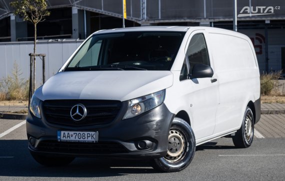 Mercedes-Benz Vito 114 CDI, 100kW (2015) / AJ NA SPLÁTKY / PROTIÚČET / 2015 - hlavní pohled