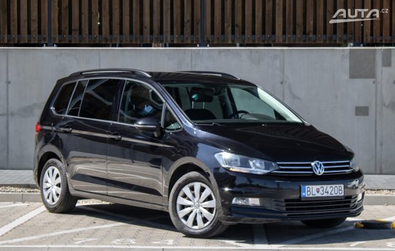 Volkswagen Touran 1.6 TDI Comfortline DSG / 81kW / A6 / ZÁRUKA / AJ NA SPLÁTKY / PROTIÚČET 2016 černá