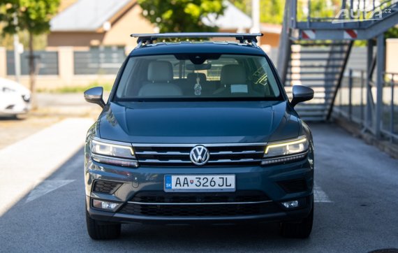 Volkswagen Tiguan Allspace 2.0 TDI Highline 4MOTION DSG / 140kW / A7 / ZÁRUKA / AJ NA SPLÁTKY / PROTIÚČET 2020 modrá
