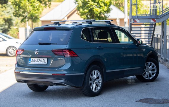 Volkswagen Tiguan Allspace 2.0 TDI Highline 4MOTION DSG / 140kW / A7 / ZÁRUKA / AJ NA SPLÁTKY / PROTIÚČET 2020 modrá
