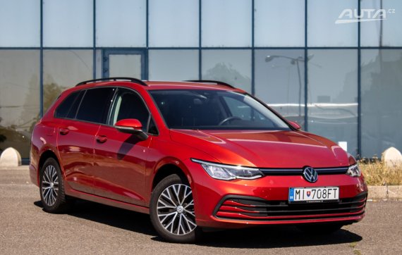 Volkswagen Golf Variant 1.5 TSI Life / 96kW / M6 / ZÁRUKA / AJ NA SPLÁTKY / PROTIÚČET 2022 červená