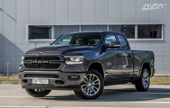 Dodge RAM 1500 5.7 HEMI LARAMIE / LPG / 295kW / A8 / AJ NA SPLÁTKY / PROTIÚČET 2020 šedá