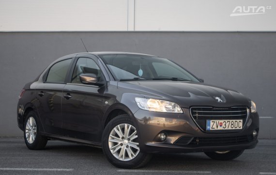 Peugeot 301 1.6 Vti / 85kW / M5 / ZÁRUKA / AJ NA SPLÁTKY / PROTIÚČET 2015 hnědá