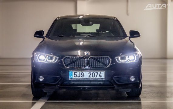 BMW 118 d 2017 RWD MT/6 110kW 2017 černá
