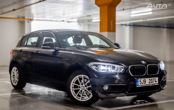 BMW 118 d 2017 RWD MT/6 110kW 2017 černá